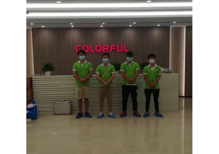 深圳除甲醛案列-七彩虹